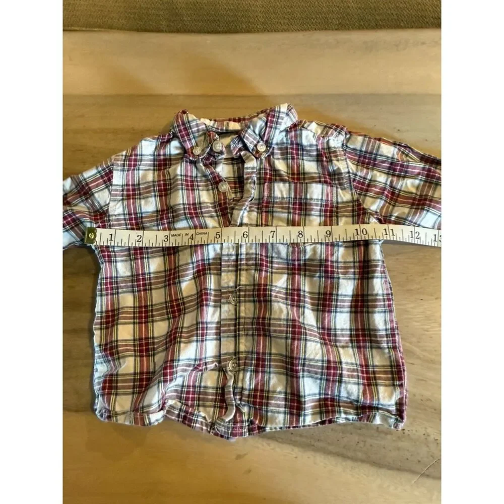 Koala Kids Baby Plaid Shirt